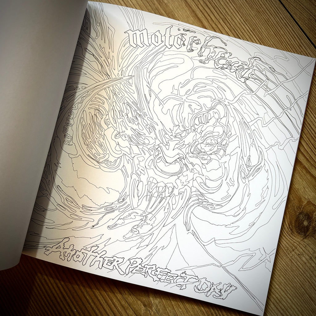 THE OFFICIAL MOTORHEAD COLOURING BOOK