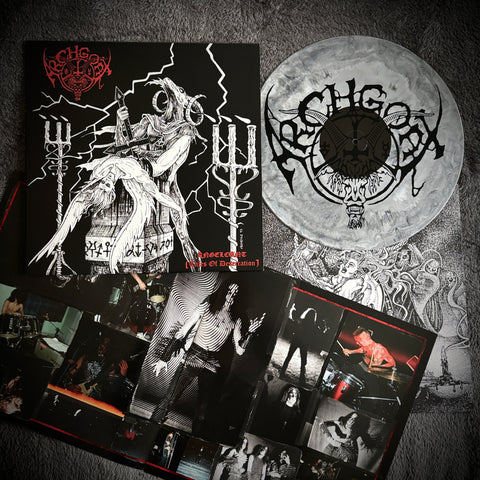Archgoat – Angelcunt (Tales Of Desecration) LP (White / Black Marble vinyl, silk-screen, 2016)  *preowned/collectible, excellent condition*