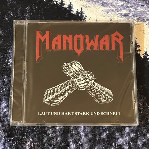 MANOWAR: LAUT UND HART STARK UND SCHNELL CD *new and sealed*