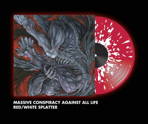 LEVIATHAN: Massive Conspiracy Against All Life double LP (2 x splatter vinyl)