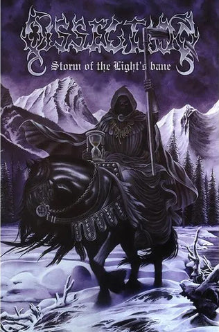 DISSECTION - STORM OF THE LIGHTS BANE large flag / textile poster