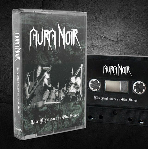 AURA NOIR: Live Nightmare on Elmstreet cassette (ltd edition)