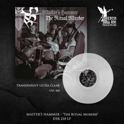 MASTER'S HAMMER: The Ritual Murder LP (ltd 400 copies, 180g clear vinyl, download code, poster, booklet)