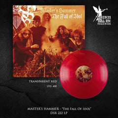 MASTER'S HAMMER: The Fall of Idol LP (ltd 400 copies, 180g transparent red vinyl, download code, poster, booklet)