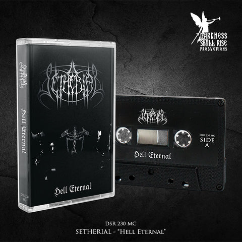 Preorder [April 2023] SETHERIAL: Hell Eternal cassette (classic Swedish black metal from 1999)