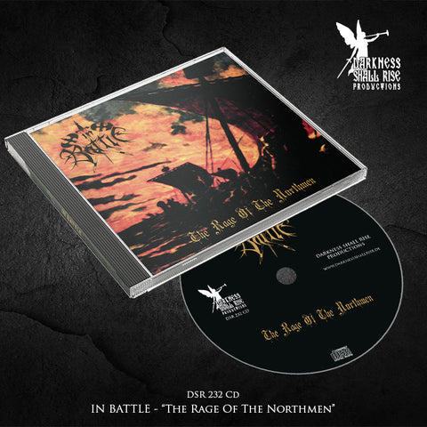 Preorder [April 2023] IN BATTLE: The Rage of the Northmen CD (classic black metal from 1998, finally on CD again)