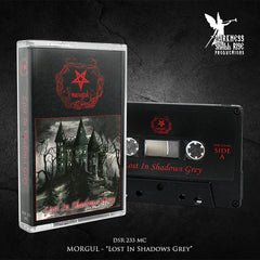 MORGUL: Lost In Shadows Grey cassette (classic Norwegian symphonic black metal from 1997)