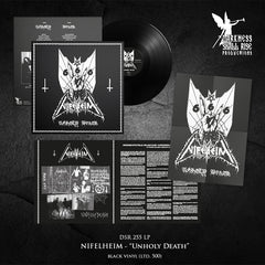Preorder [June 2024] NIFELHEIM: Unholy Death LP (black or silver vinyl, large booklet, poster, limited)