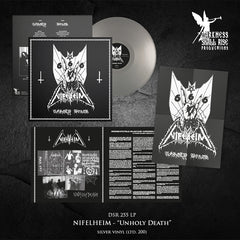 NIFELHEIM: Unholy Death LP (black vinyl, large booklet, poster, limited)