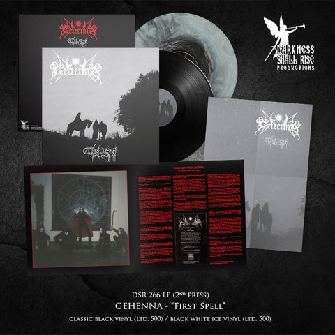 Preorder [late March 2025] GEHENNA: First Spell LP (black or black/white vinyl)