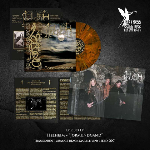 Preorder [mid September] HELHEIM: Jormundgand LP (orange/black/transparent vinyl)