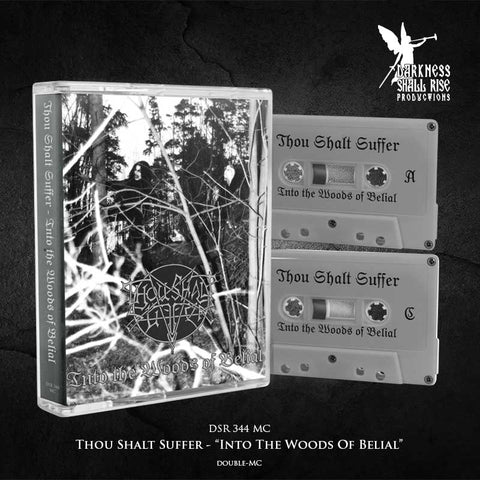Preorder [late March 2026] THOU SHALT SUFFER: Into The Woods of Belial limited double cassette (legendary pre-EMPEROR material)