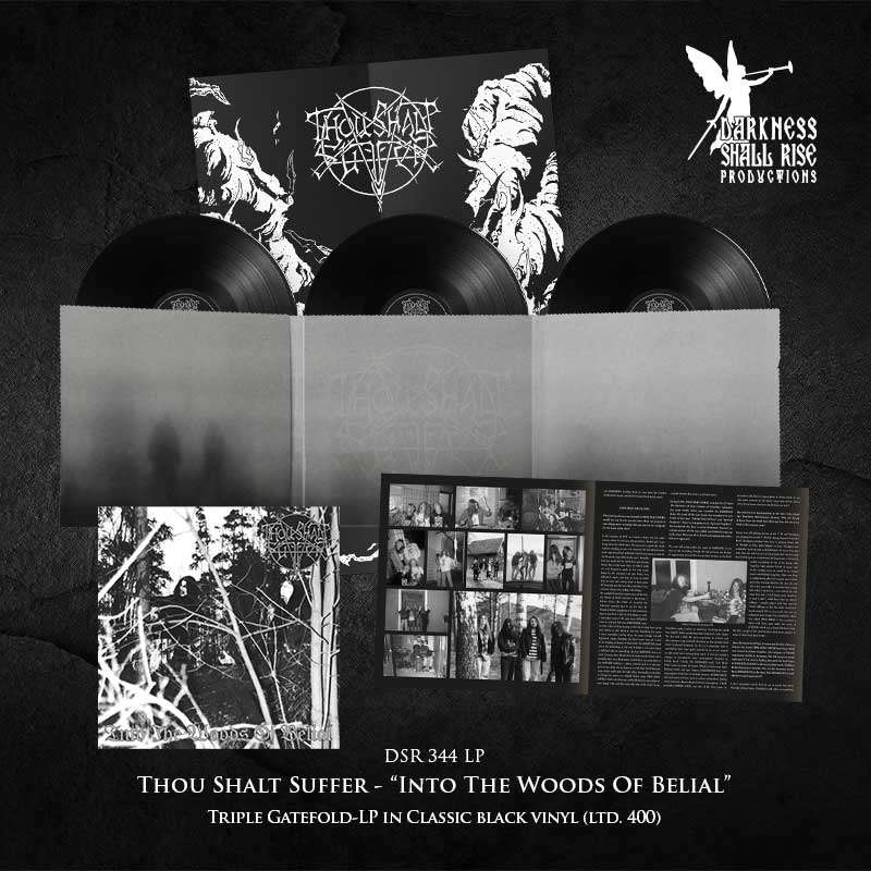 THOU SHALT SUFFER: Into the Woods of Belial 3LP (Triple vinyl, legendary pre-EMPEROR material)