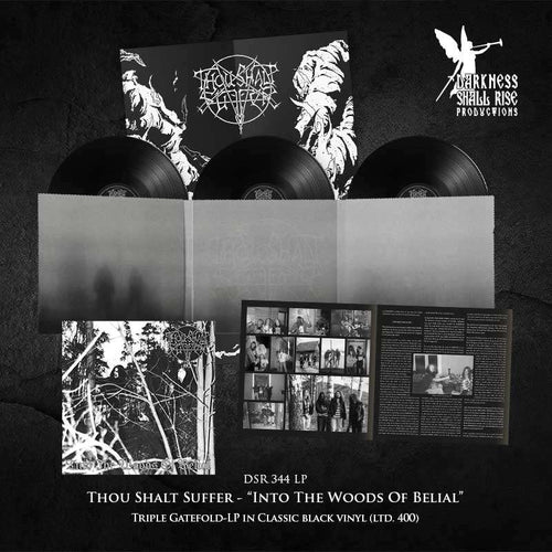 THOU SHALT SUFFER: Into the Woods of Belial 3LP (Triple vinyl, legendary pre-EMPEROR material)