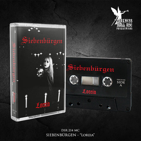 SIEBENBÜRGEN: Loreia cassette (melodic black metal debut from 1997)