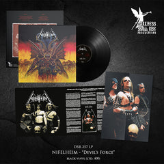 Preorder [late Nov 2024] NIFELHEIM: Devil's Force  LP (includes poster and large booklet)