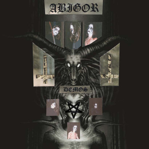 Preorder [late March 2024] ABIGOR: The Demos 1993-1994 double LP (2x black or white/black vinyl)