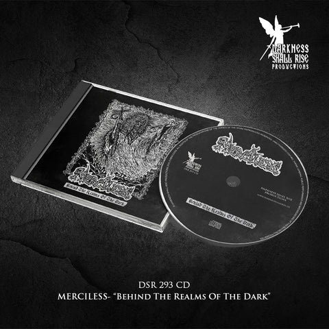 Preorder [early March 2025] MERCILESS: Behind the Realms of the Dark CD (Cult Swedish death/thrash, 1987 and 1988 classic demos)