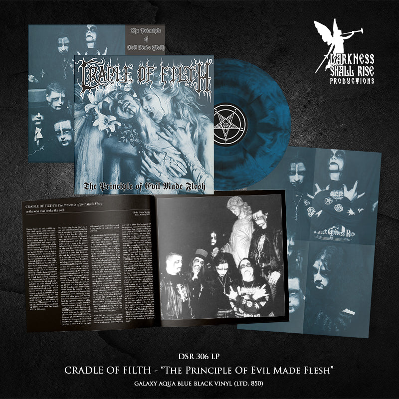CRADLE OF FILTH: The Principle Of Evil Made Flesh LP (black or colour vinyl, remaster, download, limited) *new, sealed*
