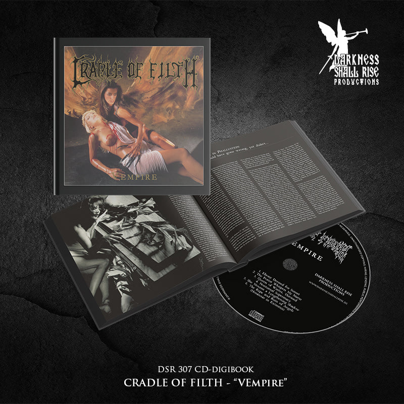 CRADLE OF FILTH: Vempire CD hardcover digibook (24 page, remastered) *new, sealed*