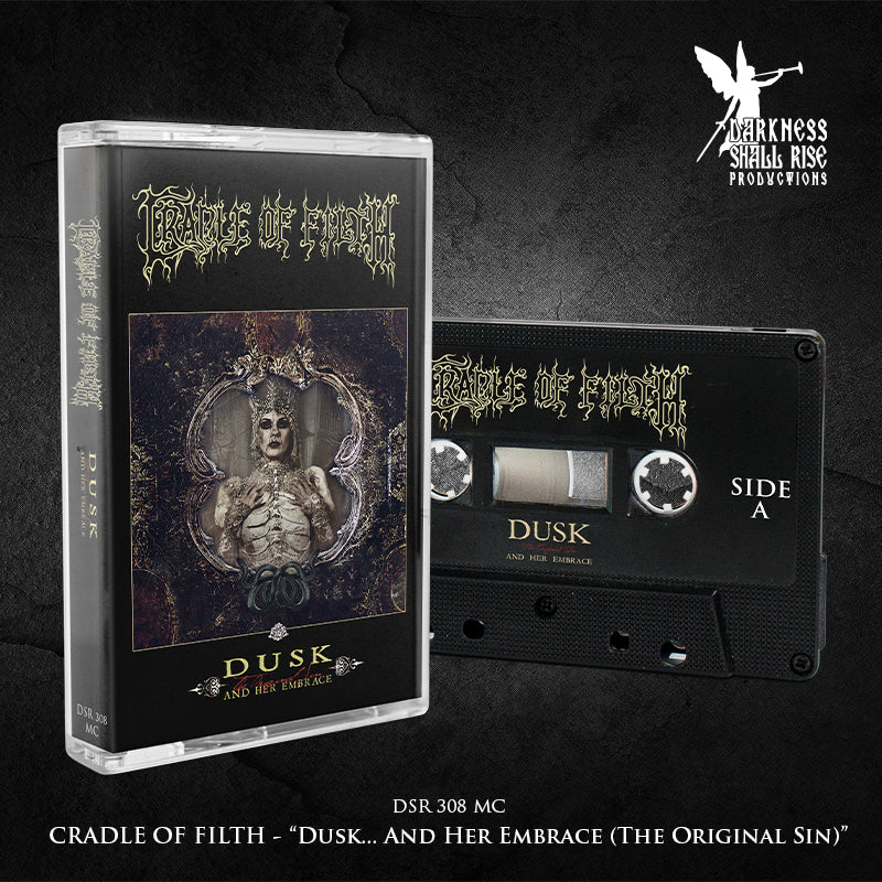 CRADLE OF FILTH: Dusk and her Embrace cassette (limited, remastered)