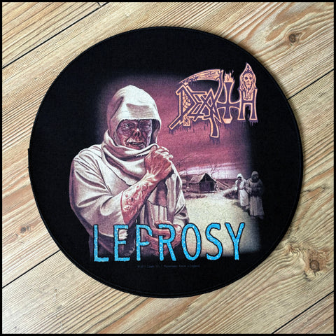 Official DEATH: LEPROSY large back patch
