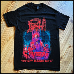 DEATH: Scream Bloody Gore shirt