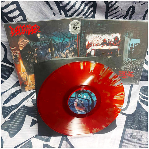 Sale: DECEASED: As The Weird Travel On LP (Cloudy red Vinyl)