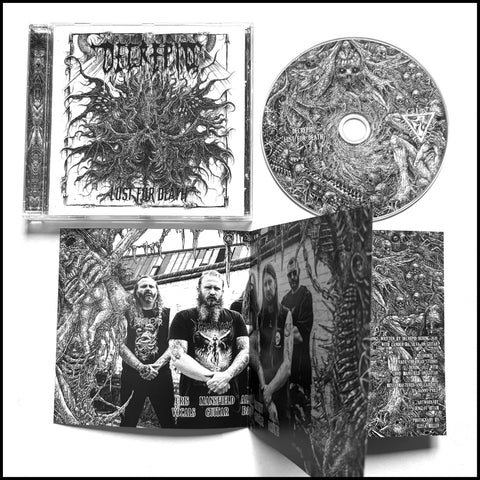 DECREPID: Lust for Death CD (released by Cult Never Dies)