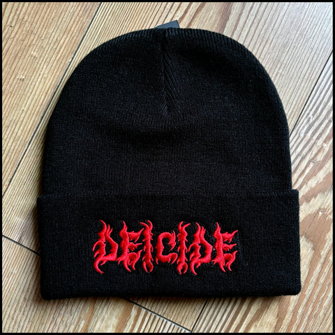 Official DEICIDE beanie hat