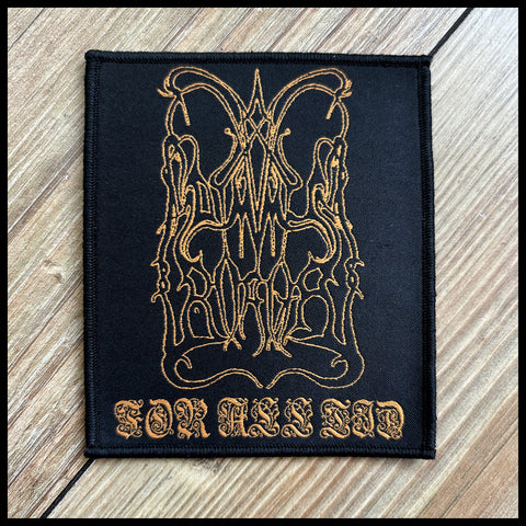 DIMMU BORGIR: official FOR ALL TID logo patch