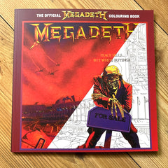 THE OFFICIAL MEGADETH COLOURING BOOK