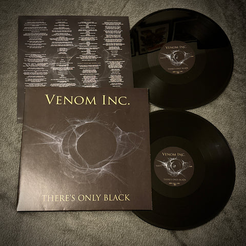 Venom Inc. ‎– There's Only Black double LP (Black vinyl)  *preowned/collectible, excellent condition, minor sleeve wear*