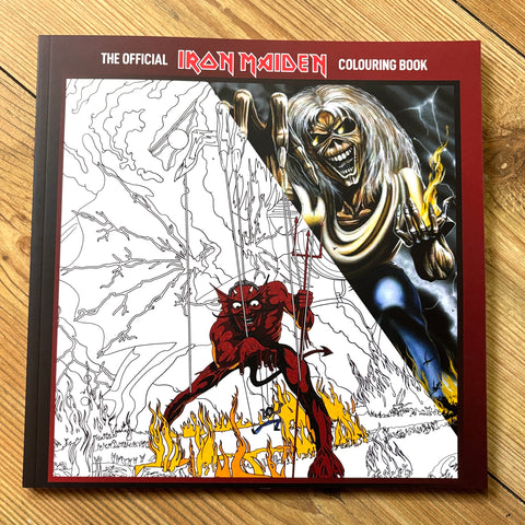 THE OFFICIAL IRON MAIDEN COLOURING BOOK