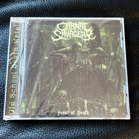 Carnal Savagery ‎– Scent Of Death CD *new, sealed*
