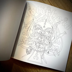 THE OFFICIAL MOTORHEAD COLOURING BOOK