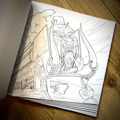 THE OFFICIAL MOTORHEAD COLOURING BOOK