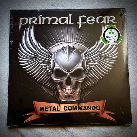 Primal Fear ‎– Metal Commando LP (2020, black vinyl)  *sealed but with light wear*