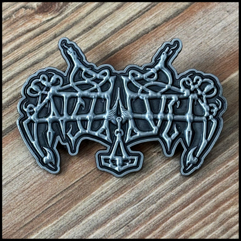 Official ENSLAVED metal pin badge