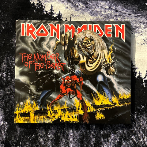 IRON MAIDEN: THE NUMBER OF THE BEAST remastered digipak CD   *new, not sealed*