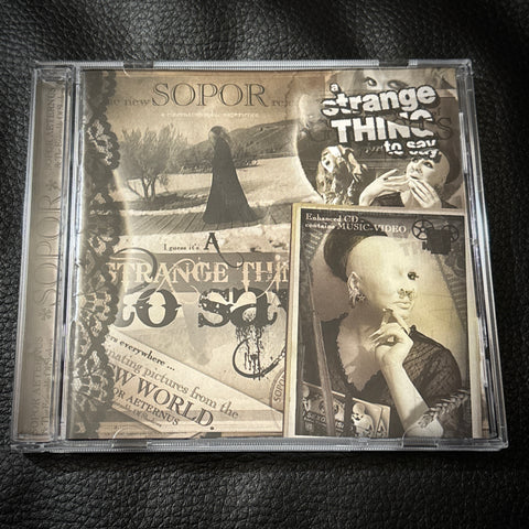 Sopor Aeternus & The Ensemble Of Shadows ‎– A Strange Thing To Say CD *preowned/collectible, as new condition*