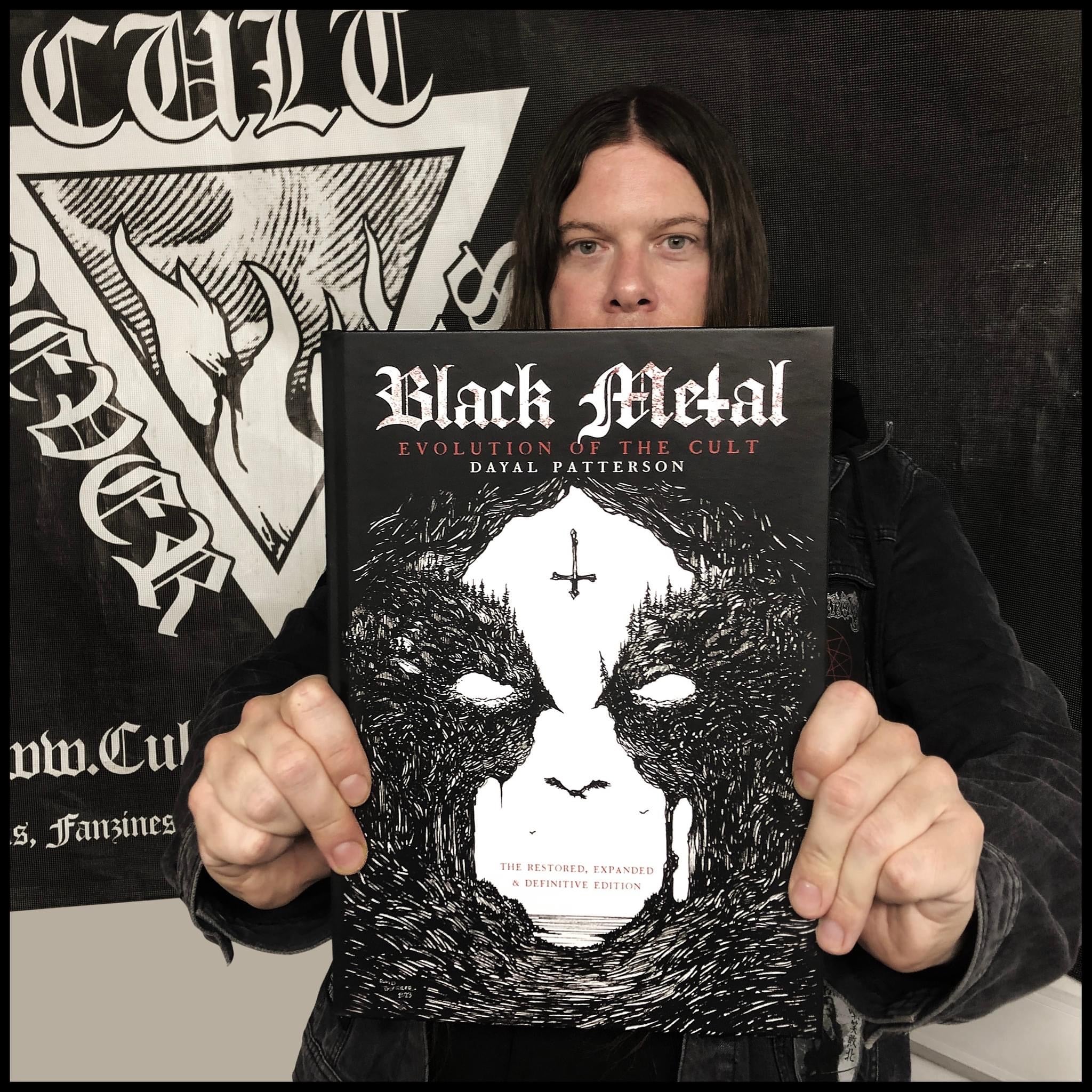 Preorder [15th June 2026] BLACK METAL: EVOLUTION OF THE CULT - THE RESTORED, EXPANDED & DEFINITIVE EDITION hardback (signed by author, includes patch)