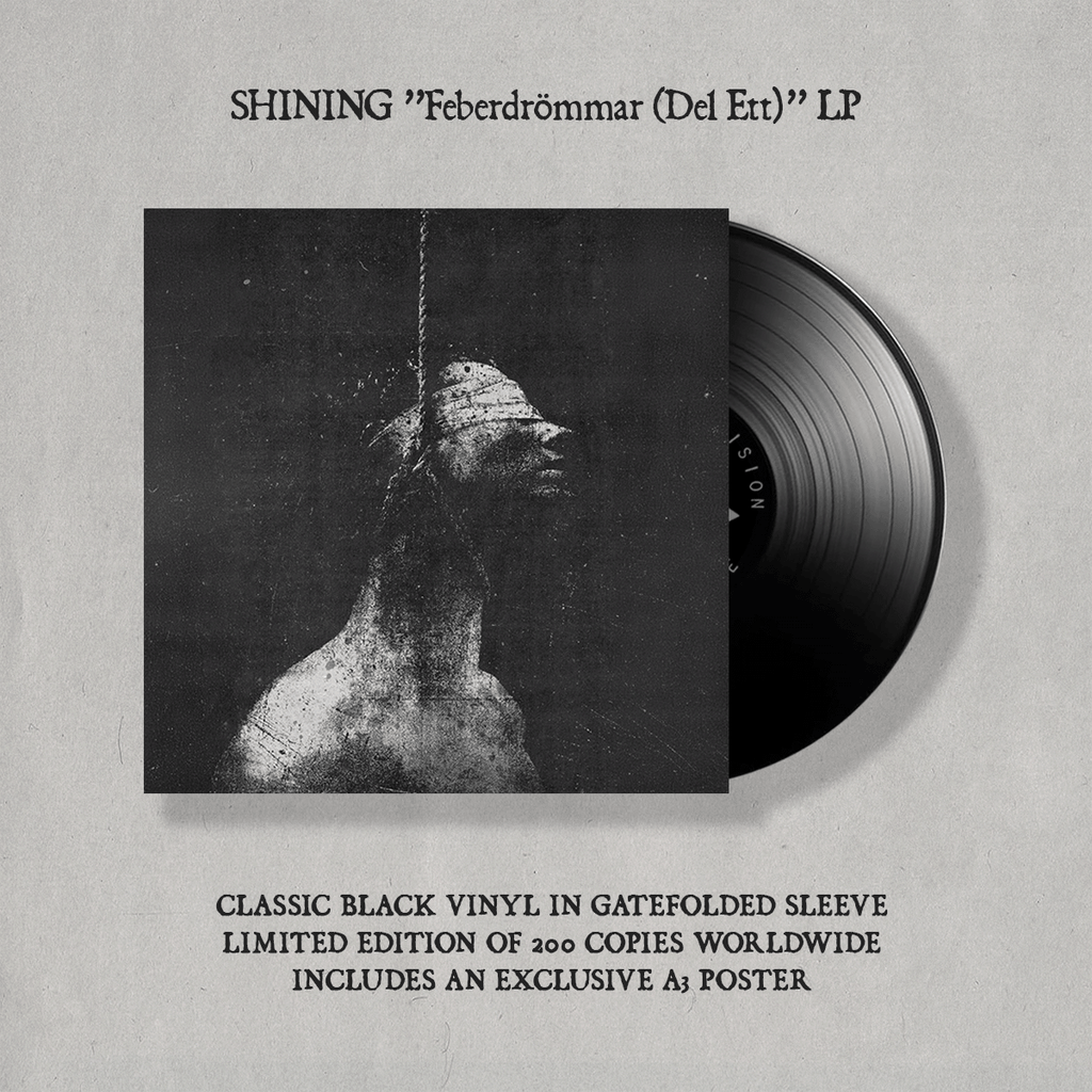 SHINING: Feberdrömmar (Del Ett) pt 1 LP (feat Maniac, Gaahl, Attila etc, gatefold, various colours) *new*