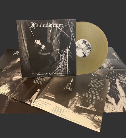 FIMBULWINTER: Servants of Sorcery LP (limited gold vinyl, bonus tracks, booklet - feat. Shagrath of Dimmu)