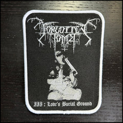 Official FORGOTTEN TOMB: LOVE'S BURIAL GROUND patch (limited edition)