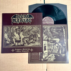 NECROMANIAC: Sciomancy, Malediction & Rites Abominable LP (black vinyl, debut album from cult death/black/thrash horde)