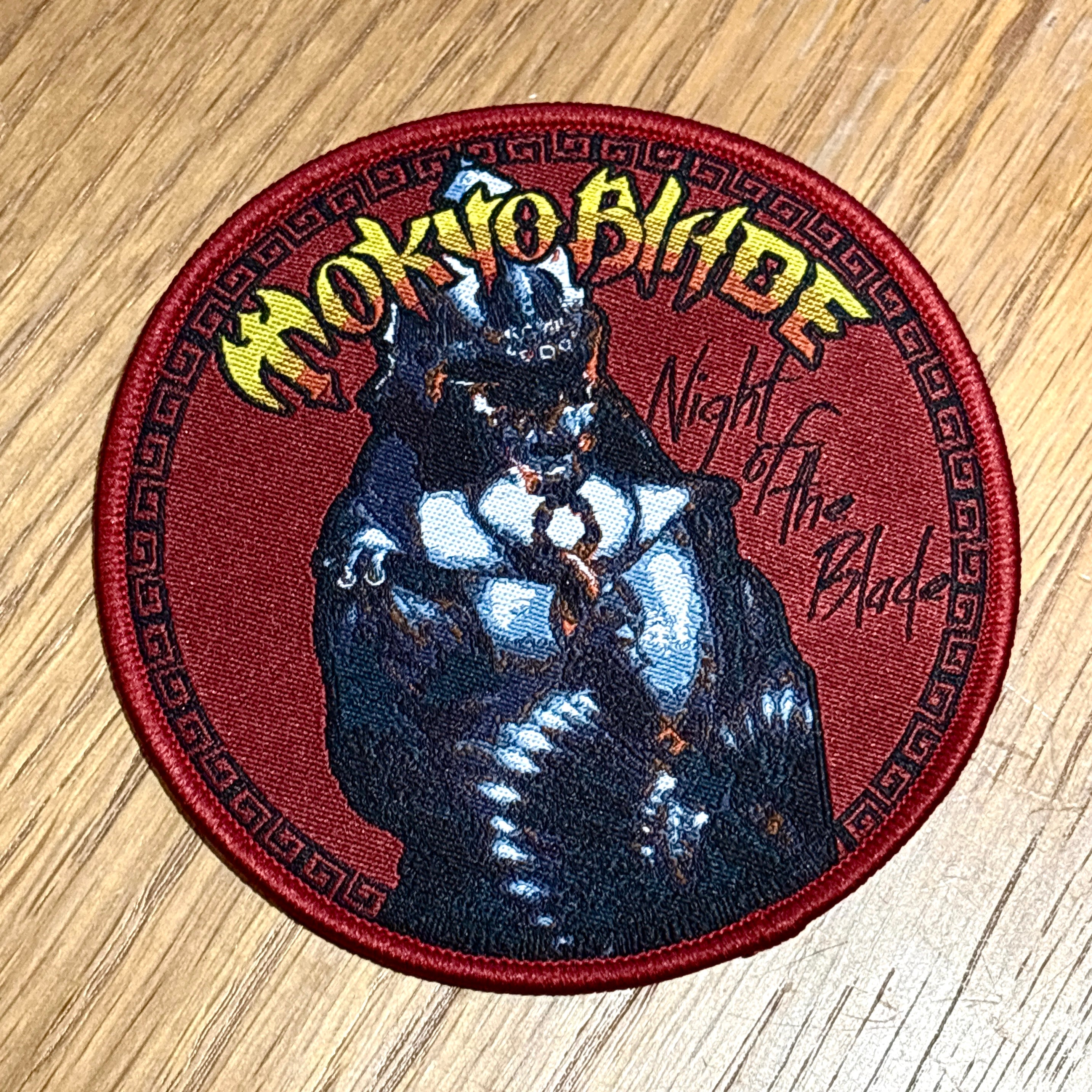 TOKYO BLADE: official deluxe/limited NIGHT OF THE BLADE patch