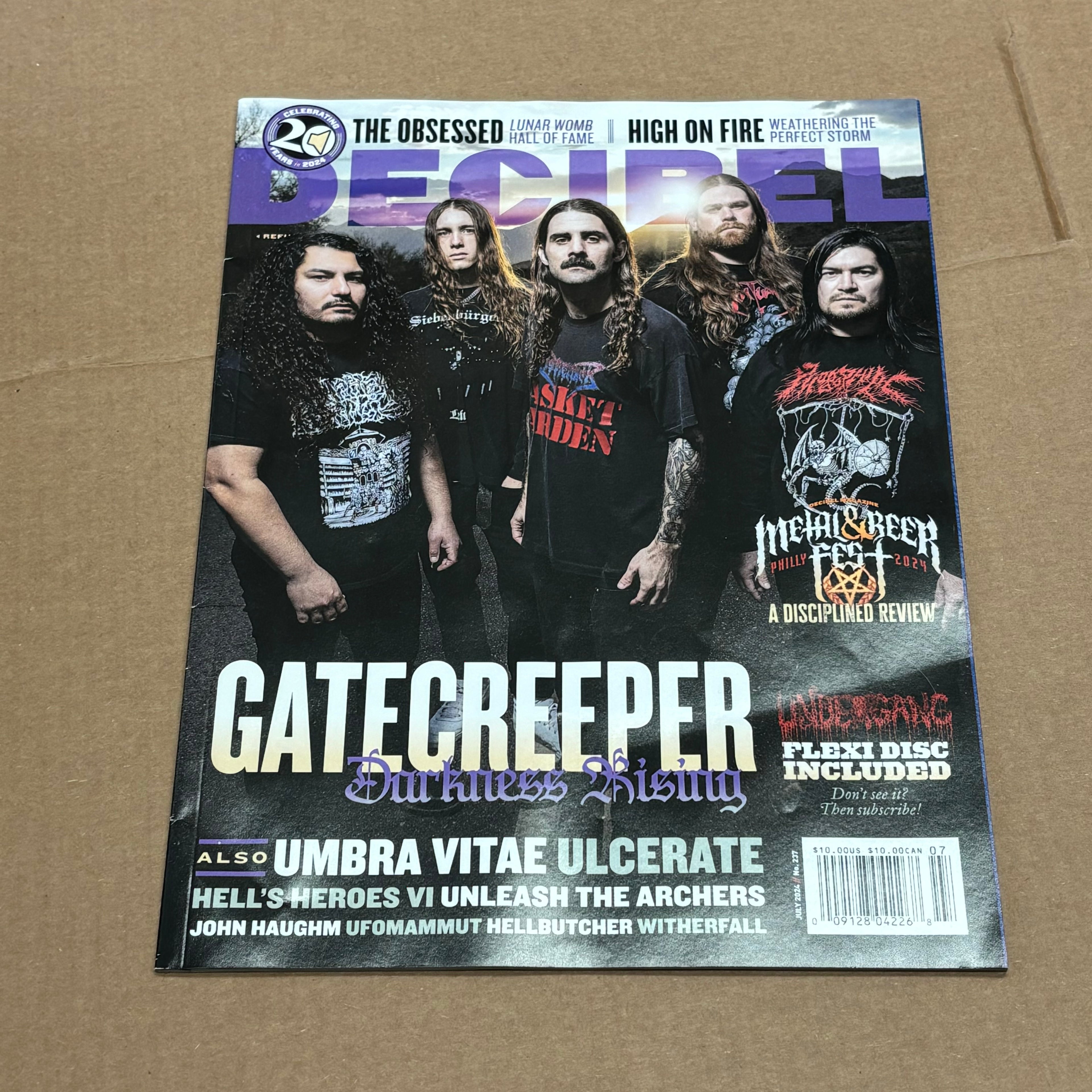 DECIBEL magazine (multiple issues)