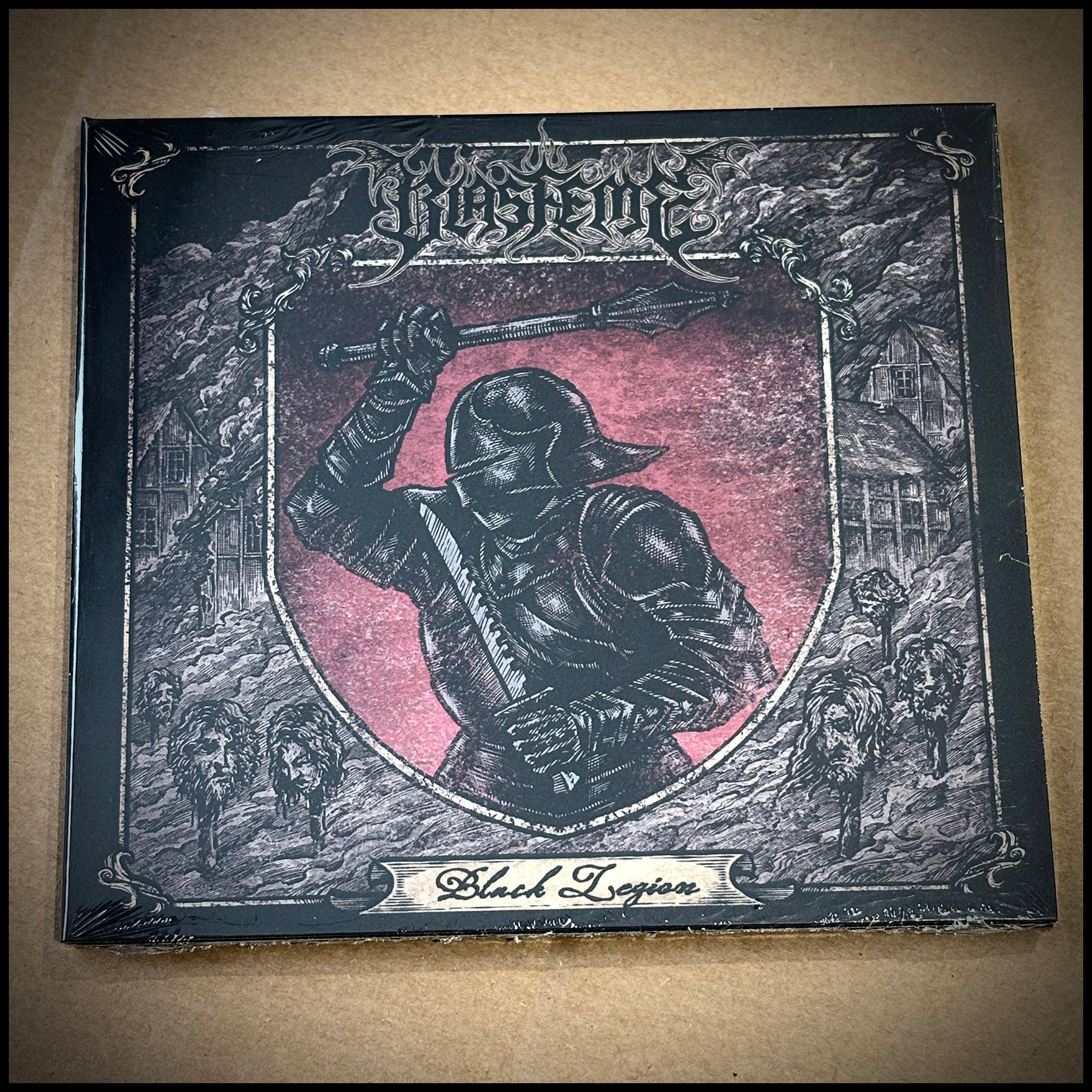 BLASFEME: BLACK LEGION CD *new, sealed* ( aggressive black metal with heavy metal influences)