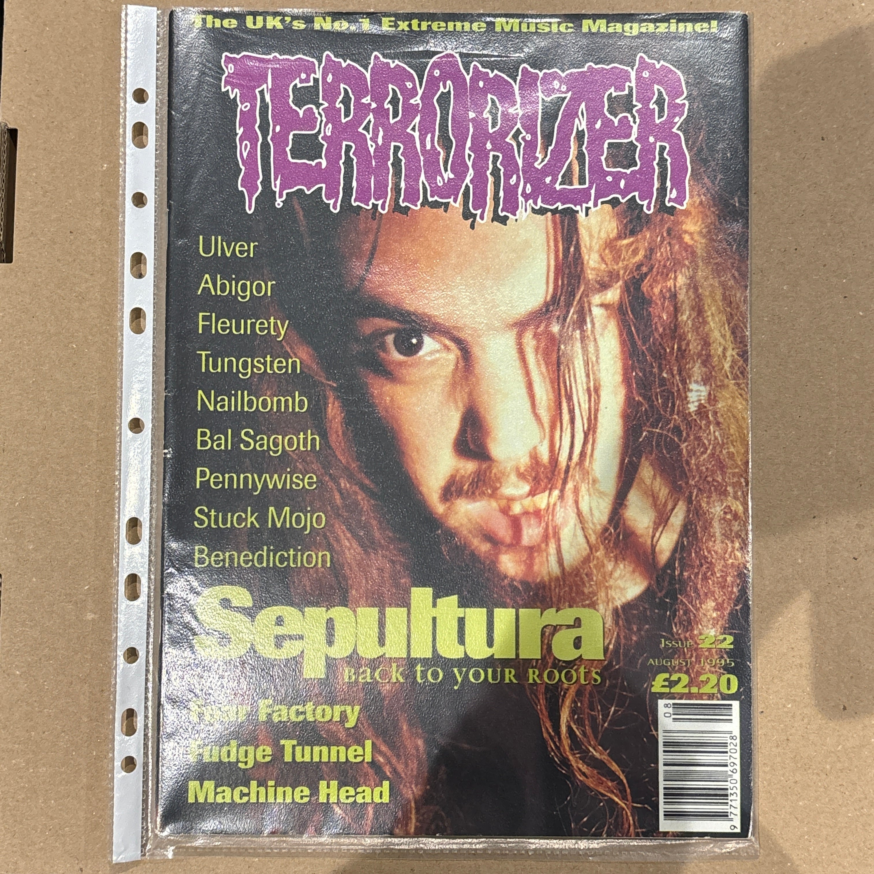 TERRORIZER magazine sale (early issues, 1-50) *rare*